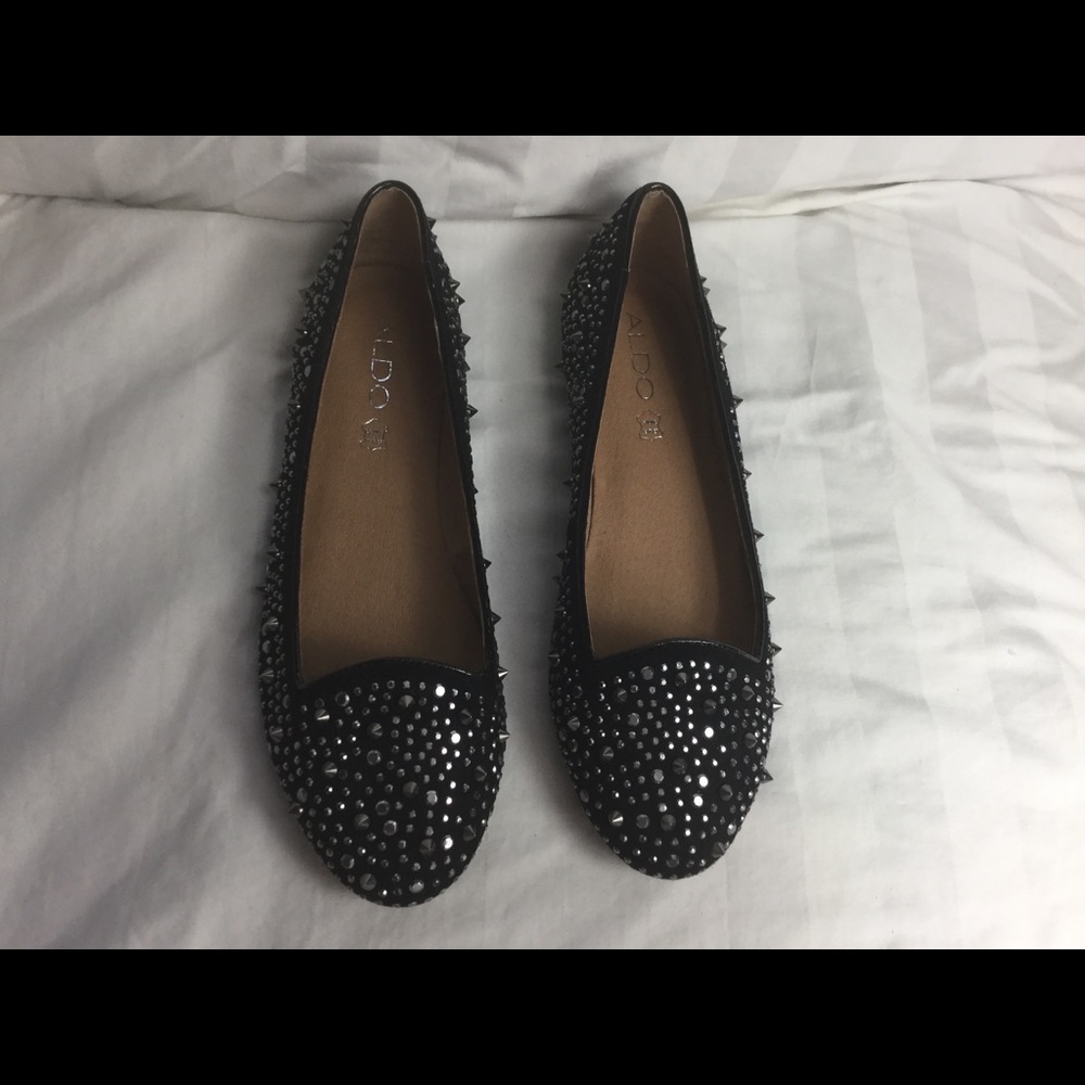 Spiked Aldo flats
